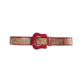 Newport News Leopard-print belt