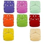 Fuzzi Bunz One Size Cloth Diapers 3 Pack Girl Colors
