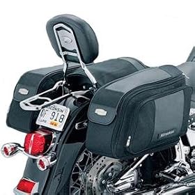 Kuryakyn GranThrow-Over Saddlebags - --/Black