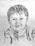 Baby, Drawing by Lev Avagyan, Original