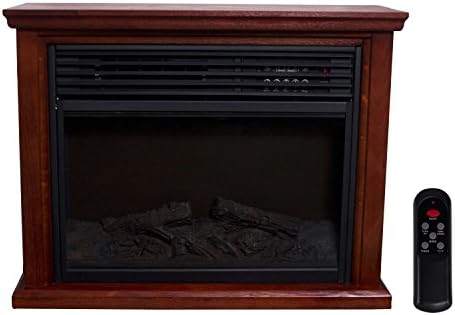 Silverylake 1500W Electric Firebox Fireplace Embedded Insert Heater Remote Control