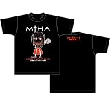 まりあ ほりっく あらいぶ ちびまりや柄 Tシャツ ブラック サイズ:XL
