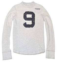 Abercrombie & Fitch Men Logo Applique T-Shirt
