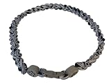 Dallas Cowboys NFL Titanium 3 Rope Tornado / Twist Necklace BLUE & WHITE 18 Inches *2012-2013 Style*