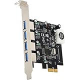 Rosewill 4-Ports of USB 3.0 PCI-E (PCI Express) Card, Speed Up to 5.0 Gbps, No Additional Power Connection Needed