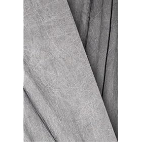 Light Gray Reversible Washed Muslin Background 10'x24'