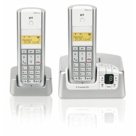 BT Freestyle 250 Twin Answering Machine - Silver