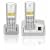 BT Freestyle 250 Twin Answering Machine - Silver