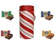 Ghirardelli Chocolate Squares Peppermint Stripe Gift Box, 20 Chocolate Squares