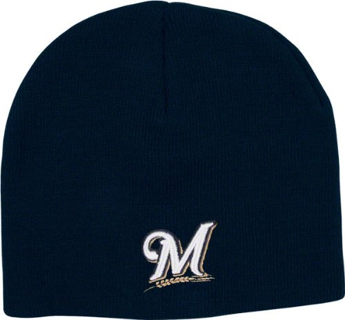 Milwaukee Brewers Knit Beanie with Raised Logo