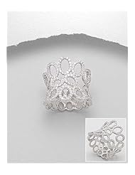 CZ Ring In 92.5 Sterling Silver