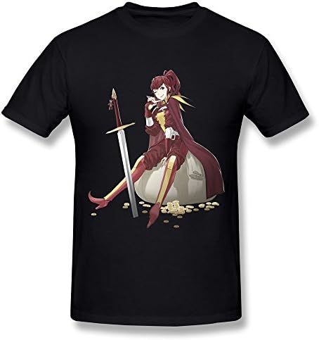 Koyee Men's Video Game Fire Emblem Awakening Anna T-Shirt - Funny Tee Shirt Black US Size L