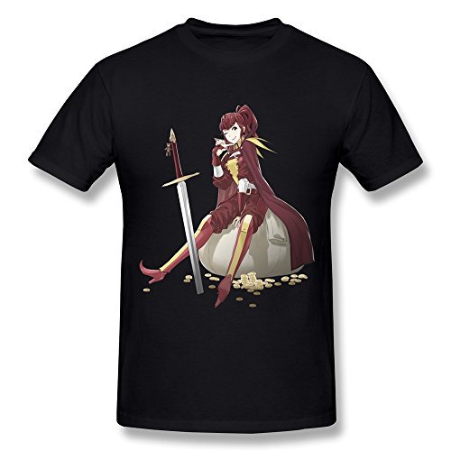Koyee Men's Video Game Fire Emblem Awakening Anna T-Shirt - Funny Tee Shirt Black US Size L