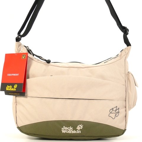 Jack Wolfskin Umhängetasche Schultertasche Boomtown 5009 pure sand Jack Wolfskin Umhängetasche Schultertasche Boomtown 5009 pure sand