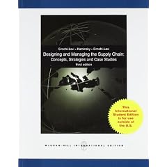 Designing and Managing the Supply Chain with Student CD: Concepts, Strategies & Case studies