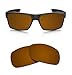 Littlebird4 Replacement Sunglasses Lenses Compatible with Oakley Twoface, Polarized with UV Protection-Brown