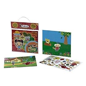 University Games - 72714 - Loisir Cr�atif - Ni Hao KAI-LAN - Gommette Repositionnable