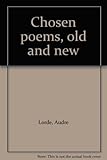 Chosen poems old and new