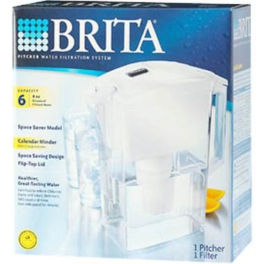 Childrens Toyshop  Kitchen & Housewares : Brita Spacesaver Water Filteration System Pitcher