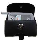Horizontal Leather Case with Belt Clip/Loop for the Motorola E815