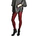 Angelina Women's Brushed Fleece Interior Thermal Fashion Tights (1-Pack), 009_Wine_OS
