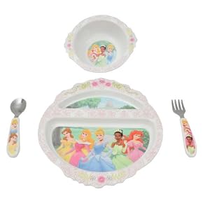 The First Years BPA Free Disney Princess Feeding Set 4-Piece
