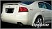 04-08 Acura TL Painted OEM Factory Style Spoiler - (Color Code: YR562P - Carbon Bronz...