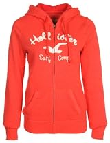 Hollister Women,s Hoodie Surf Comp Orange