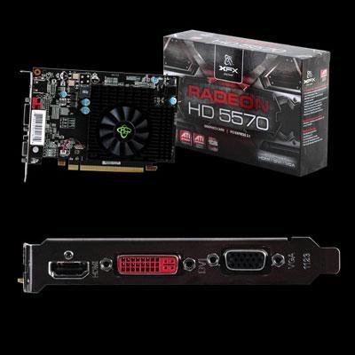 XFX ATI Radeon HD 5570 1 GB DDR2 VGA/DVI/HDMI PCI-Express Video Card HD557XZHF2
