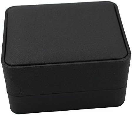 Timeconcept Gift Box Wedding Black Single Pocket Watch Present Bangle Storage Holder Case