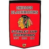 Chicago Blackhawks 24 Inch x 36 Inch Wool Dynasty Banner