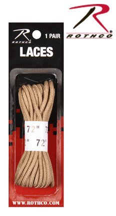 7159 72'' TAN BOOT LACES (2 PACK)