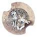 Siberian Husky Carsters, Coasters for Your Car