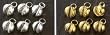 Gold Tone Jingly Bells (appx 100 pcs)-JP050