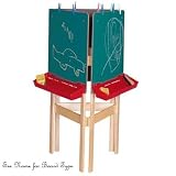 Three Way Adjustable Easel Drawing Surface: Marker Board