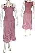 Skirt Set Rayon Embroidery Womens Casual Sundresses Size S (skts058)