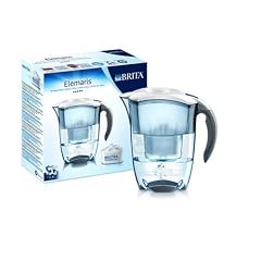 Brita Elemaris Cool Premium Design-Wasserfilter mit 1 Maxtra-Kartusche, weiss