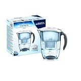 BRITA 224385- Carafe filtrante Elemaris blanche- 1.4 l d'eau filtr�e- Technologie de filtration MAXTRApar Brita