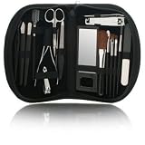 Travel Essential 19 Piece Women's Travel Essential Kit ( Black Microfiber ) Model No. 58295