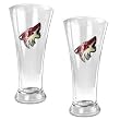 Phoenix Coyotes 2pc 19oz Pilsner Glass Set - Primary Logo NHL Hockey