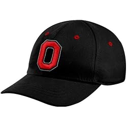 Ohio State Buckeyes Infant One-Fit Black Cap