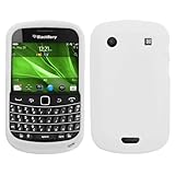 Blackberry Bold 9930 Silicone Skin Soft Phone Cover - Semi White