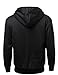 Youstar Men's Classic Sherpa Lining Drawstring Hoodie