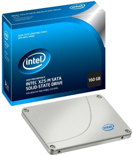 Intel 2.5-Inch 160 GB X25-M Mainstream SATA II MLC Solid-State Drive - Retail Package SSDSA2MH160G2R5