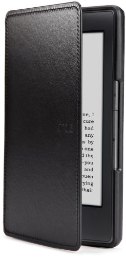 gadget geek - &eacute;tui cuir amazon pour kindle noir est compatible avec kindle uniquement