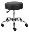 Boss Black Caressoft Medical Stool