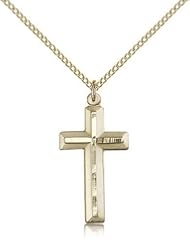 Cross Pendant, Gold Filled