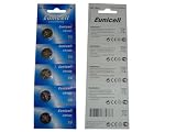 Lot de 5 Piles Bouton Lithium CR1620 CR 1620 3V