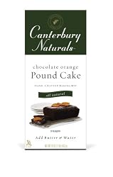 Canterbury Naturals Chocolate Orange Pound Cake Mix, 16-Ounce Packages (Pack of 6)