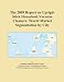 The 2009 Report on Upright Stick Household Vacuum Cleaners: World Market Segmentation by City